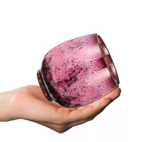 Set of 4 Japanese Style Ceramic Teacups – Hand-Painted, 5oz Each, Textured Glaze - Picture 4 of 10